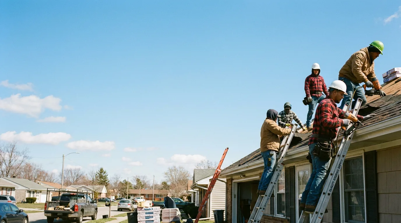 Roofing in Wapakoneta, OH near me